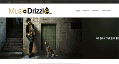 Desktop Screenshot of musicdrizzle.com